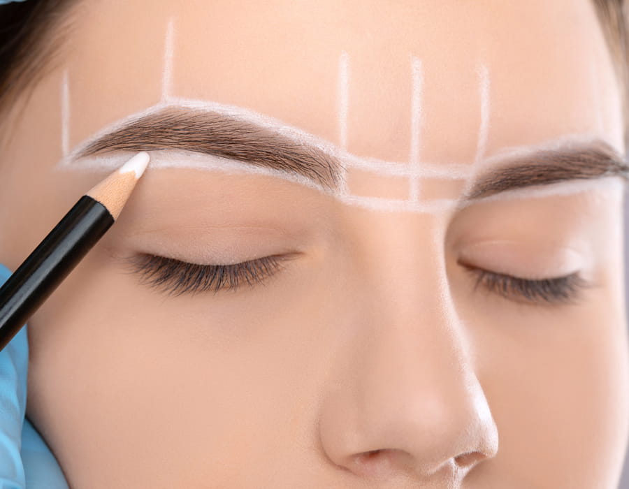 Microblading - Shading sourcils bien dessinés