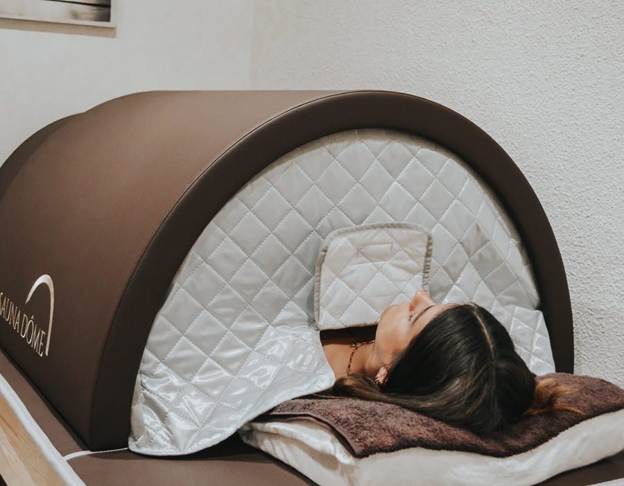 sauna dôme japonais